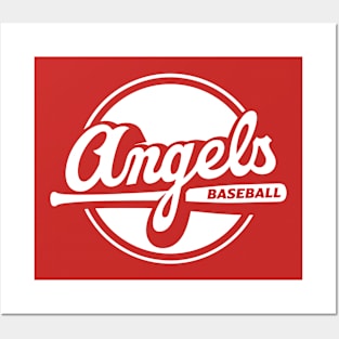 Angels Up to Bat Posters and Art